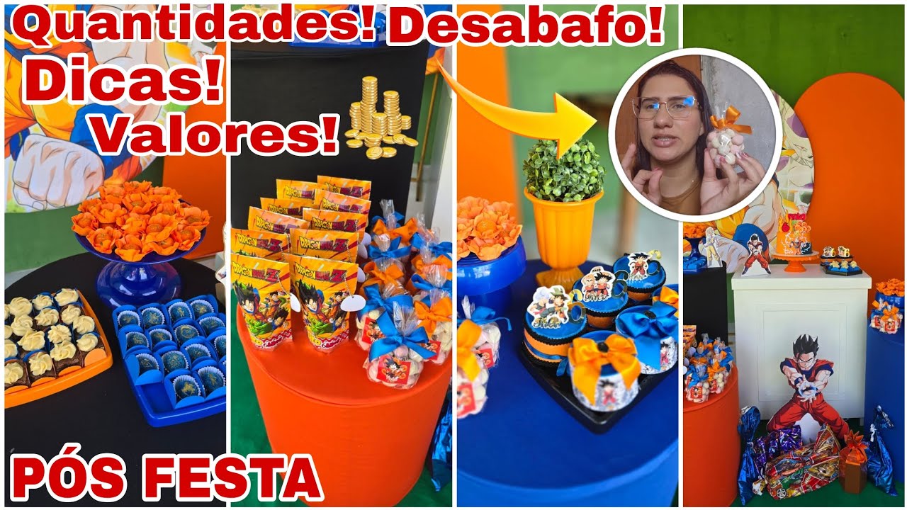 PÓS FESTA THÉO FEZ 6-TUDO QUE SERVIR, QUANTO SOBROU, DICAS, VALORES, DESABAFO!FESTA PRA 120 PESSOAS