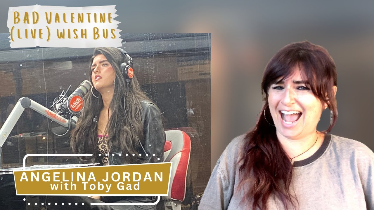 Angelina Jordan & Toby Gad - Bad Valentine (wish bus live) - Vocal Coach Reaction & Analysis