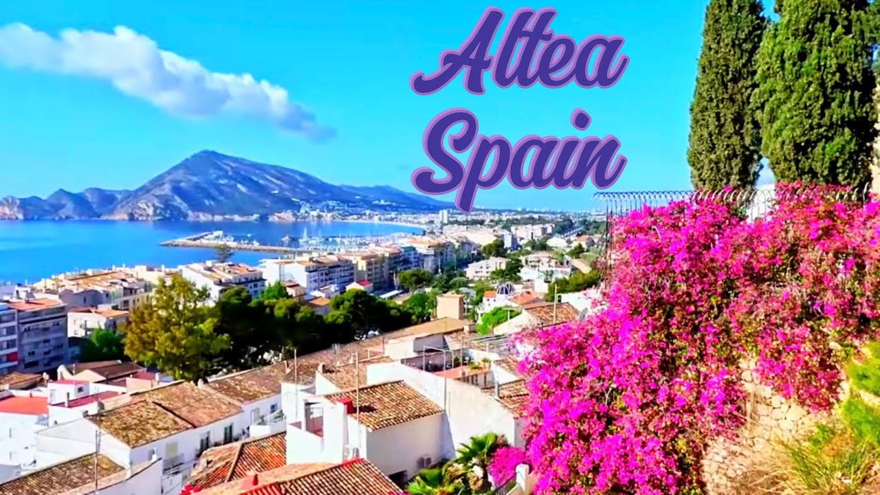 THE WONDERFUL CITY OF ALTEA, SPAIN
