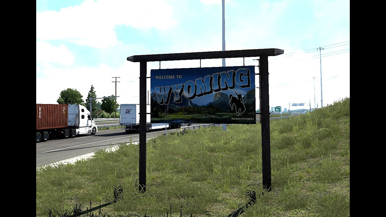 Wyoming Sneak Peak in American Truck Simulator 1.40 OB part 1