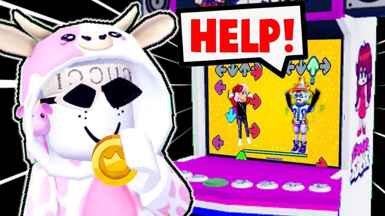 We're TRAPPED INSIDE an ARCADE GAME! (Arcade Story Roblox)