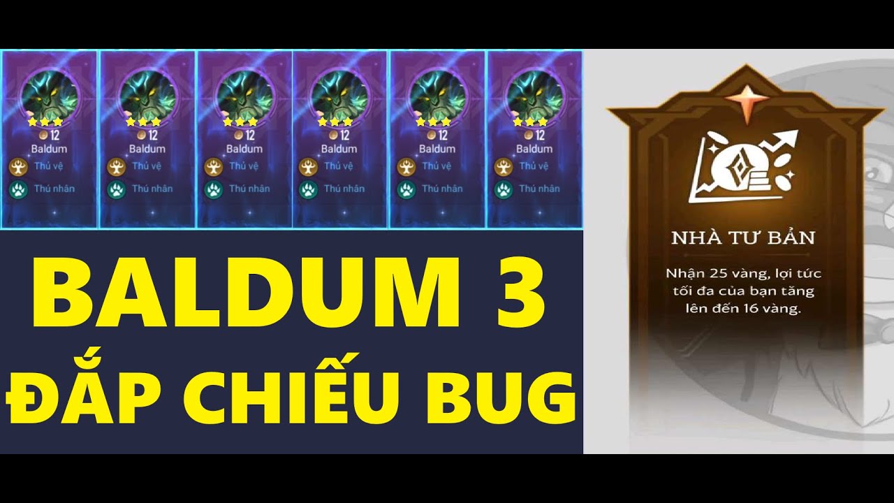 SIÊU BALDUM 3 SAO - ĐẮP CHIẾU THẦN RỚT BUG GAME | Cờ Cá Chép Liên Quân S25 #8