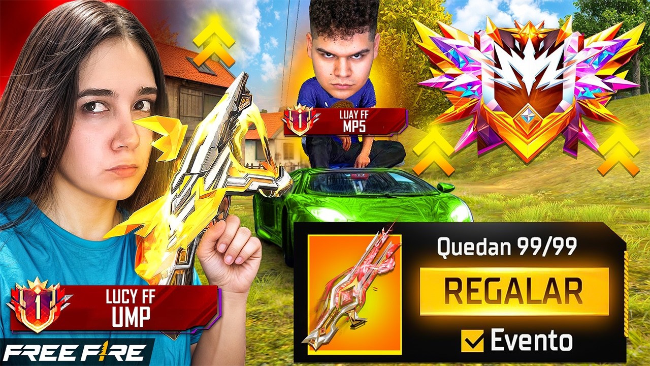 ULTIMO DIA PARA SER TOP 1 CON LUAY en FREE FIRE