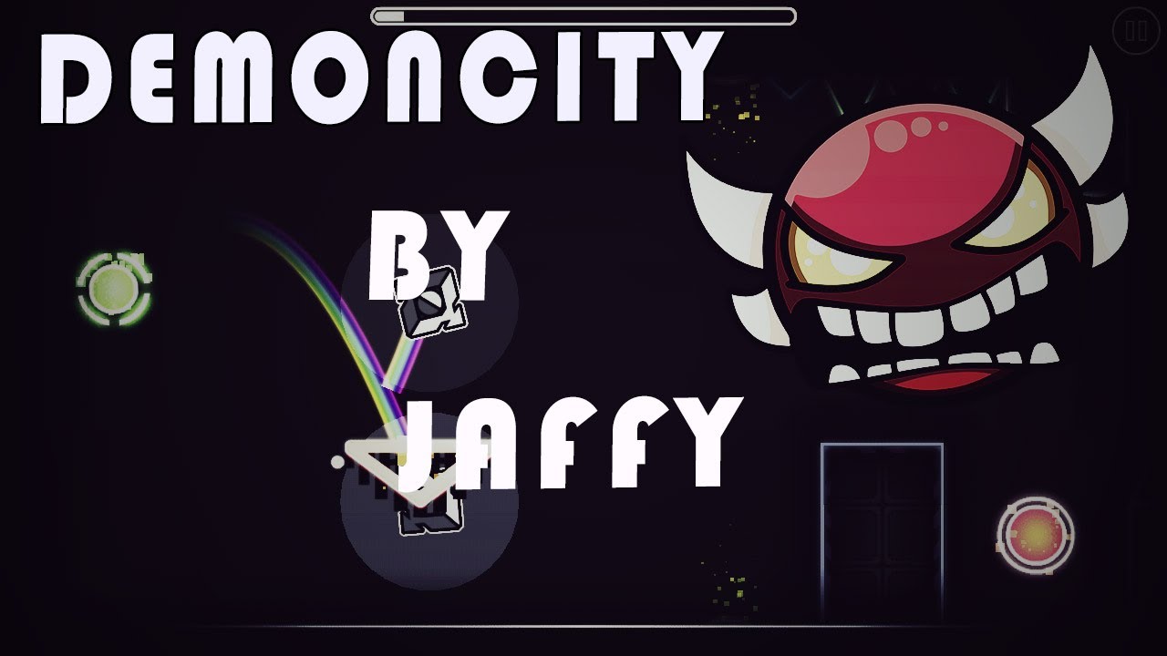 Geometry Dash - DEMONICITY 100% GAMEPLAY Online (JEFFY ) HARD DEMON