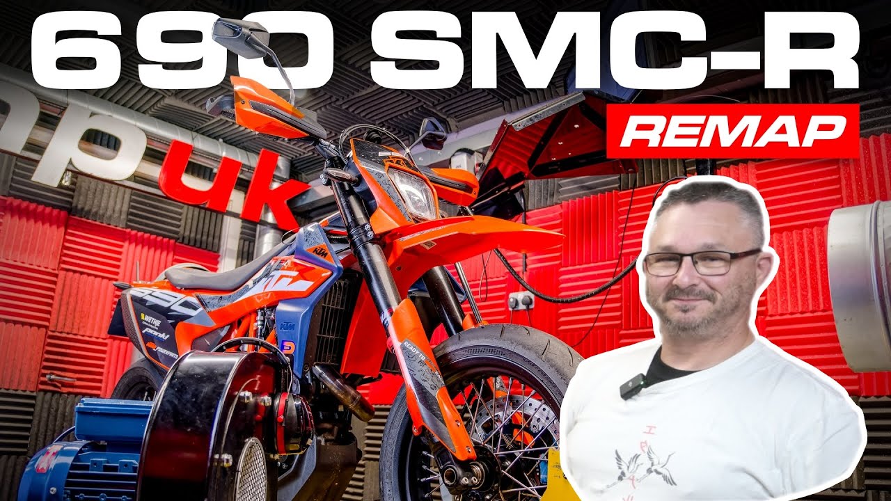 We tuned RobbieMoto's KTM 690 SMC R! DNA Stage 2 and Wings End Can | BHP UK Custom ECU Remapping