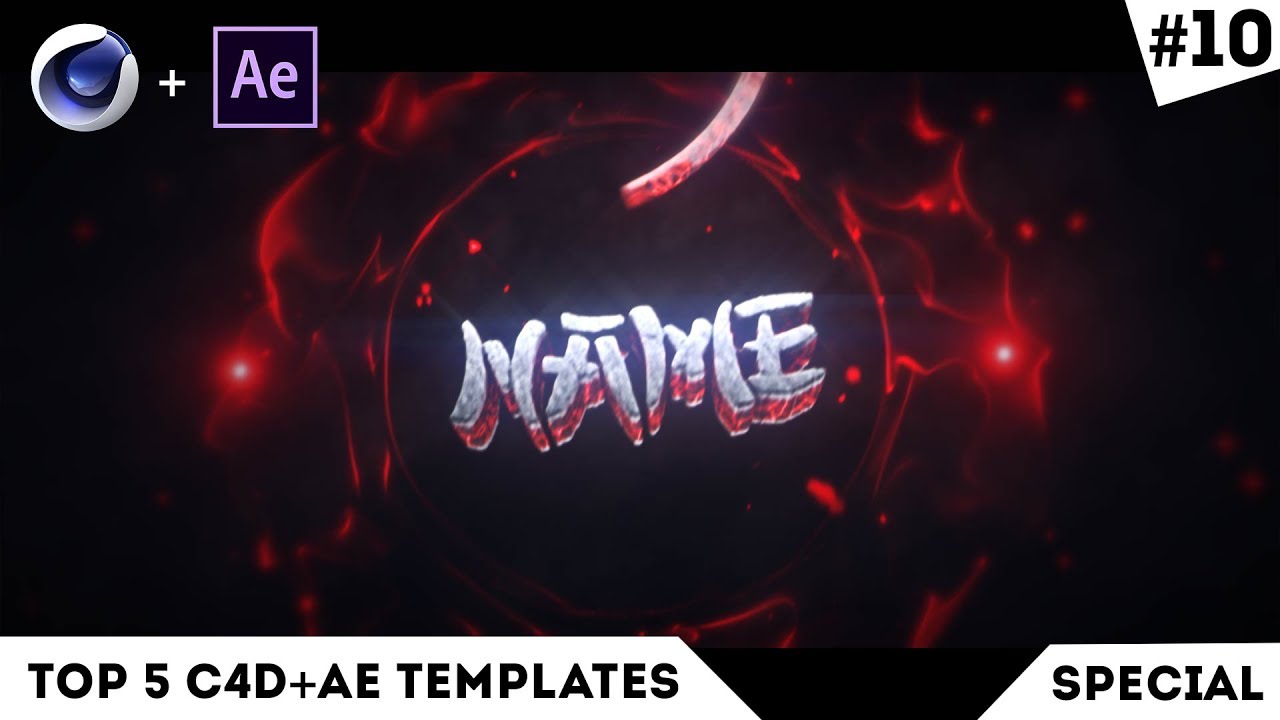 TOP 5 Intro Templates - Cinema 4D & After Effects | Free Download | FAST RENDER | Intro Template
