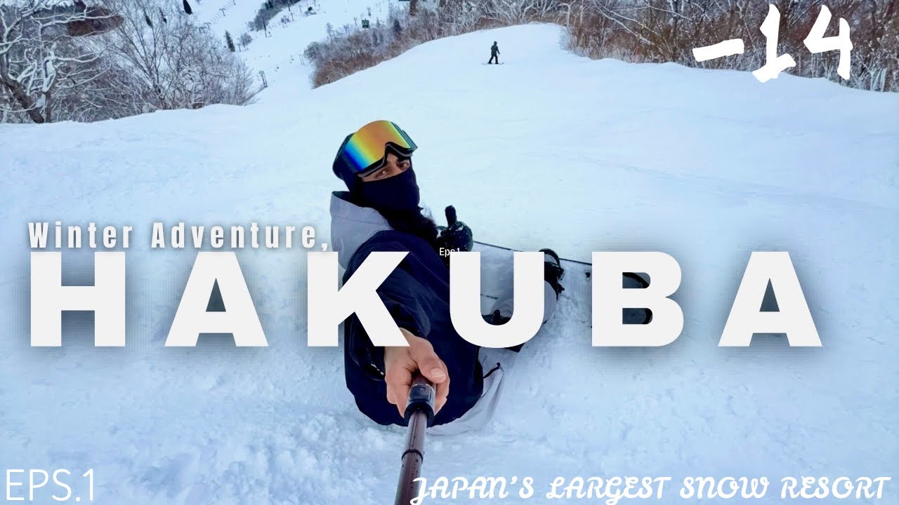 HAKUBA WINTER ADVENTURE | SNOWBOARDING IN HAKUBA VALLEY || NAGANO JAPAN 