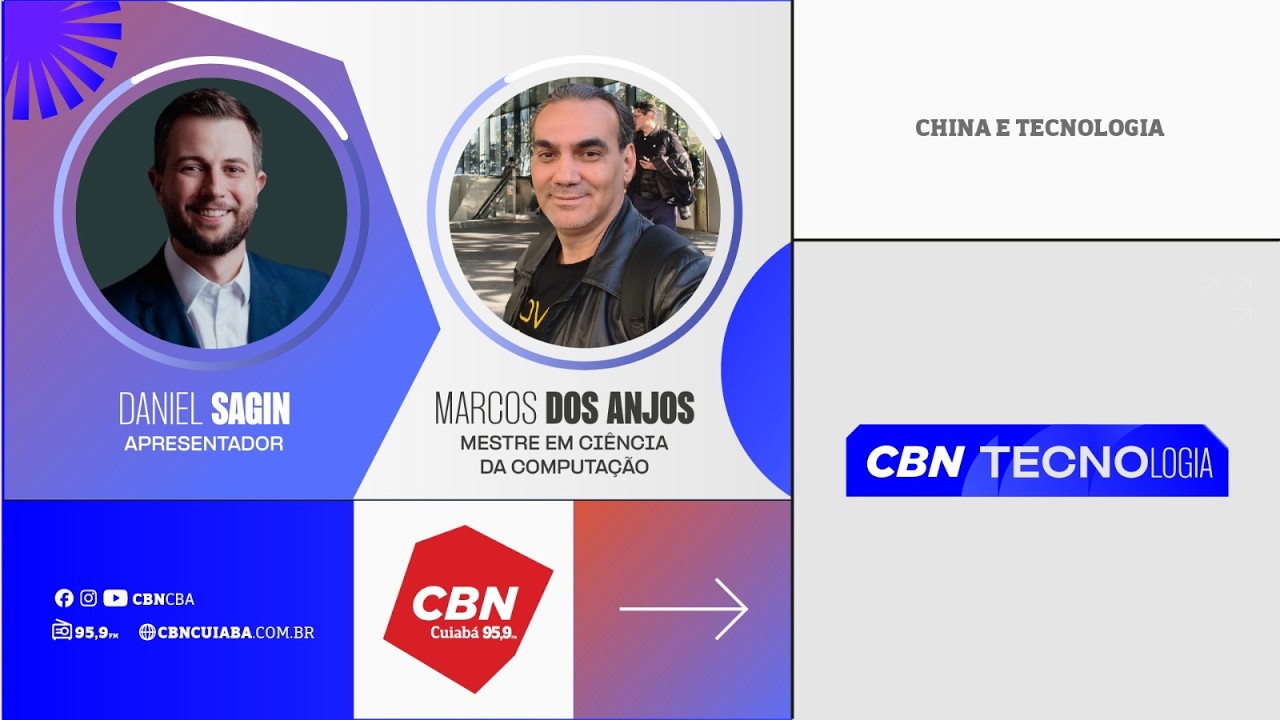 CBN Tecnologia -Marcos dos Anjos - Mestre em Ciência da computação