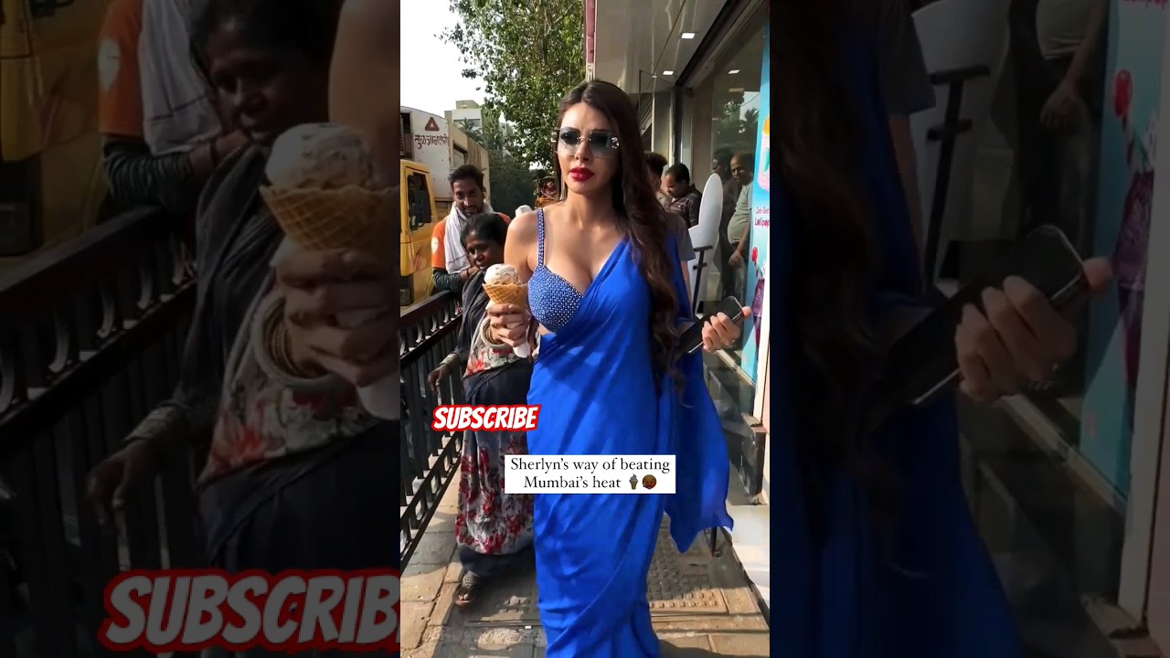 sherlyn chopra ice cream eating #short #video