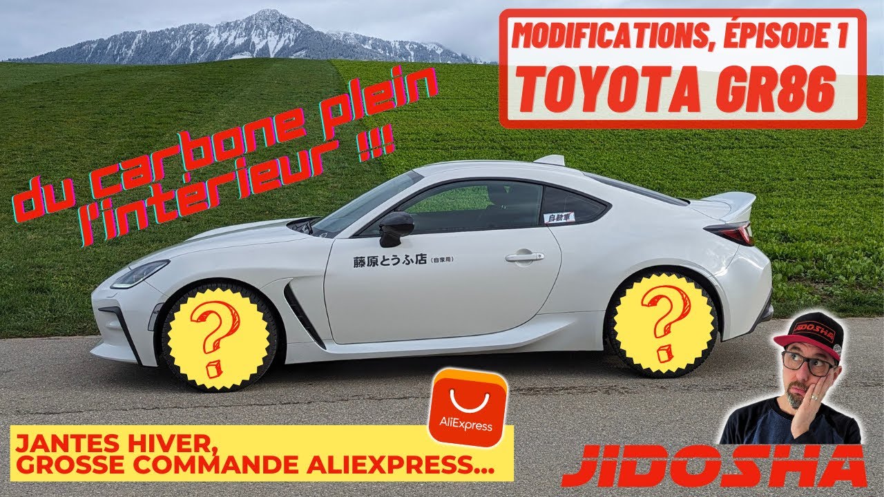 On commence les modifs sur la GR86: épisode 1