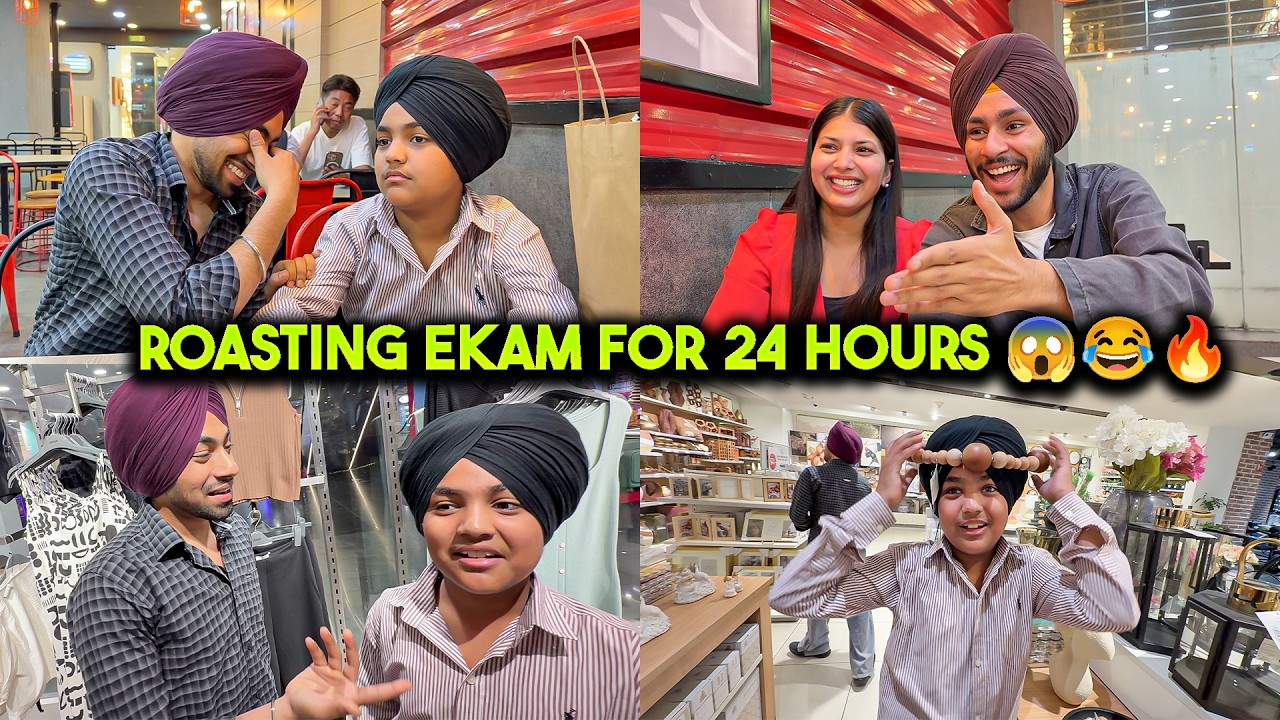 ROASTING EACH OTHER FOR 24 HOURS 🤣😱🔥  - My Birthday Shopping Gone Wrong😱 - Arsh Ne Bhut Besti Kiti🤣
