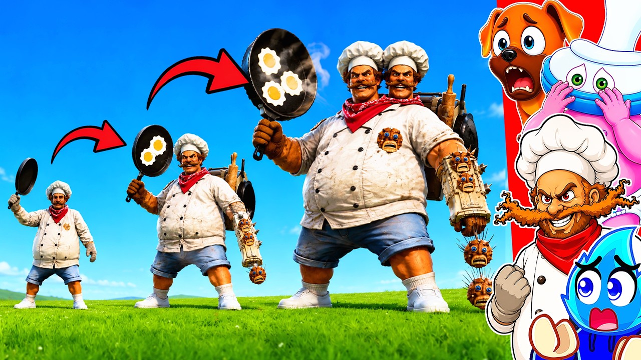 EVOLUTION OF OMELETTE MAN in GMOD..?!