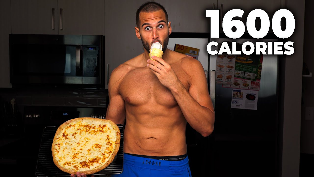 Getting Shredded on 1600 Calories (Full Day of Eating)