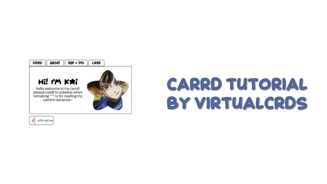 carrd tutorial — ©️ solielios [PRO STANDARD]