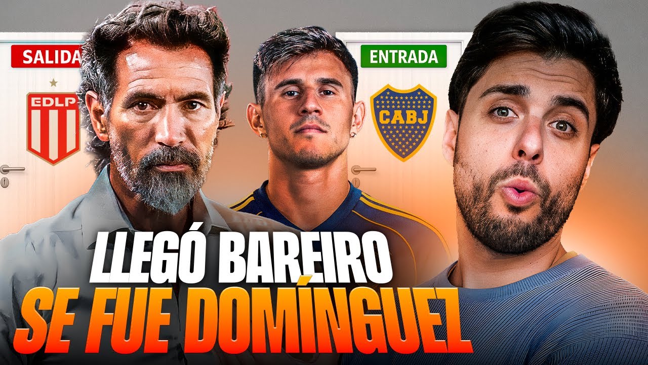 ¡RIQUELME SE LA JUGÓ! 💣 BAREIRO a BOCA y ¡PROBLEMA PARA VERÓN! 😨 DOMÍNGUEZ se VA de ESTUDIANTES ❌