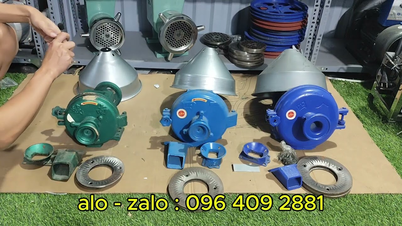 3 mẫu đầu nghiền ngô , cối xay bắp , cối vỡ bắp thông dụng cho gia đình a150 , a170 , a180
