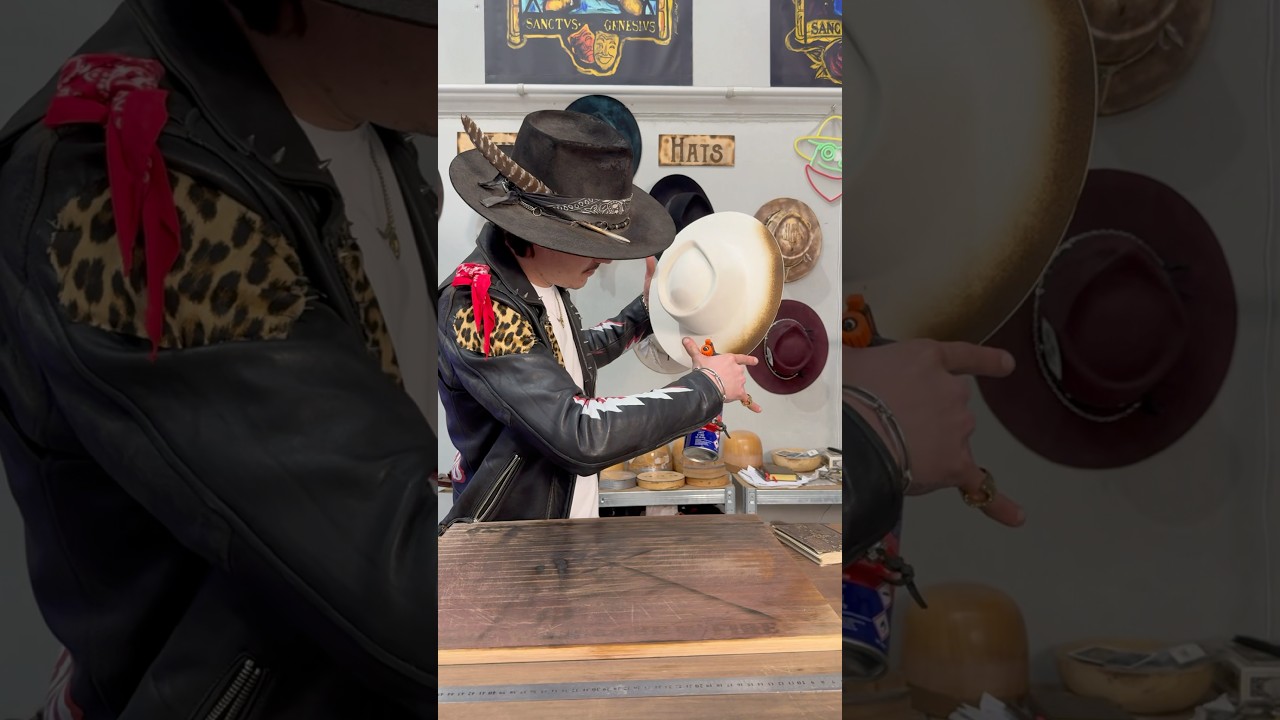 &ldquo;RATTLESNAKE&rdquo; Custom hat. Design and creation process.