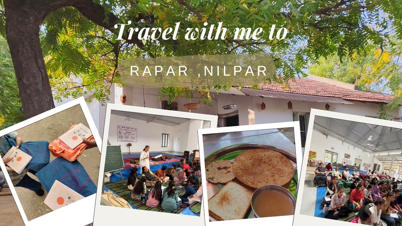 Vlog:37 The Shibir trip day-1 😍🚌🛖#youtube #vlogs #travel #kutchh