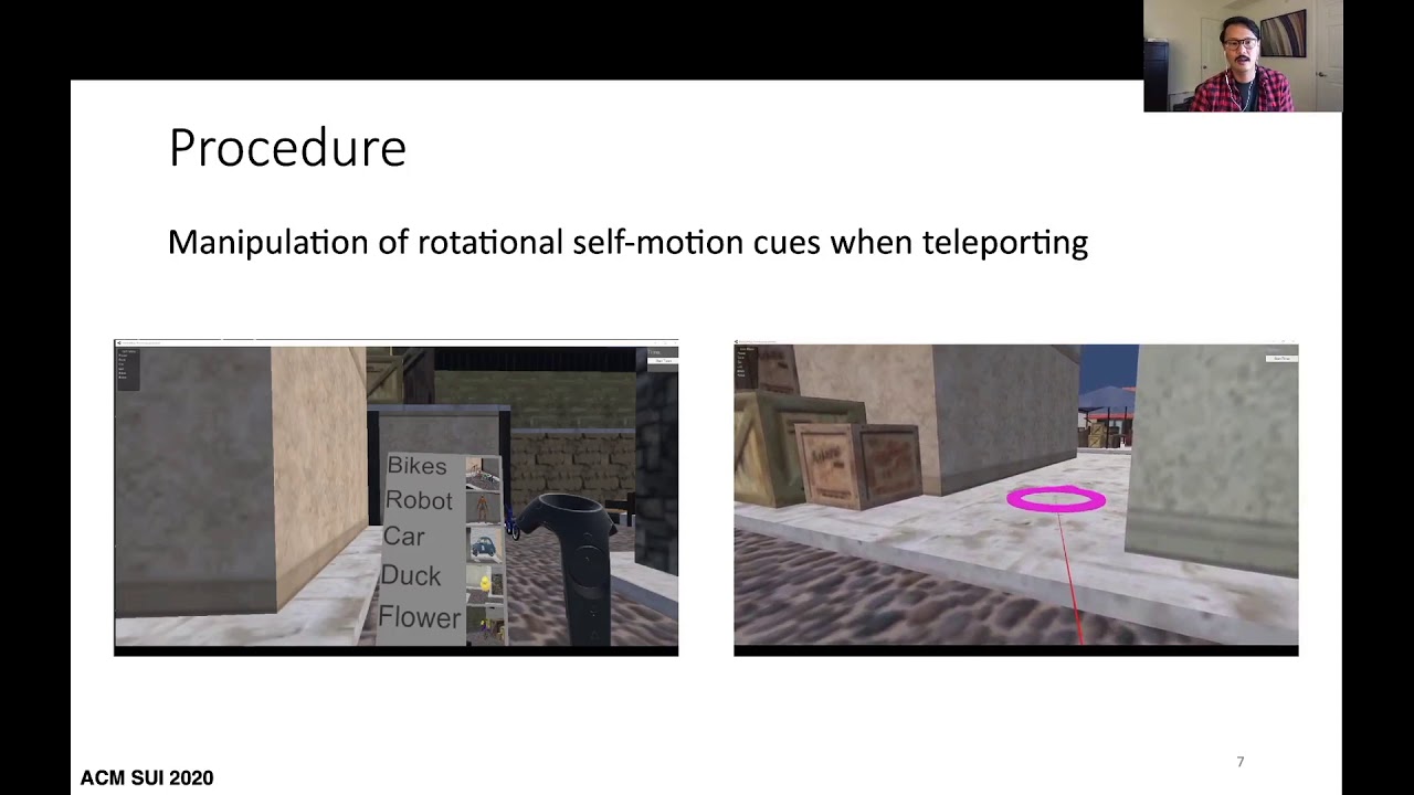 Rotational self motion cues improve spatial learning when teleporting in virtual environments