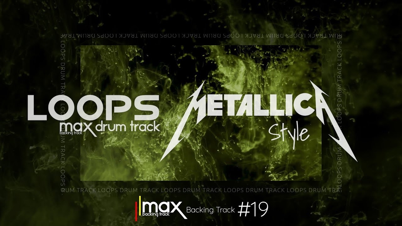 Heavy Metal Drum Track / Metallica Style / 155 bpm