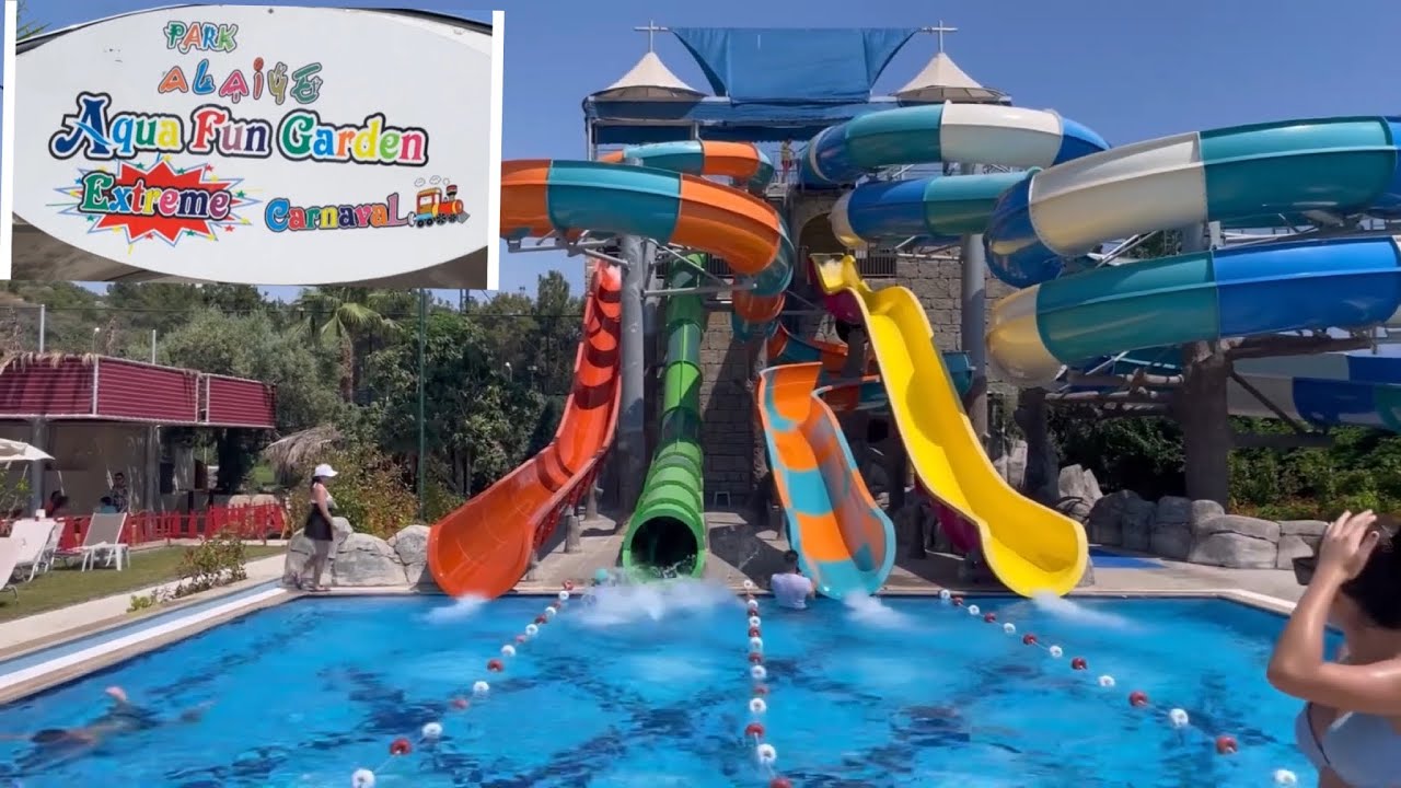 Alaiye Resort & Spa Hotel water park how to get and how it looks Avsallar Alanya Antalya riviera