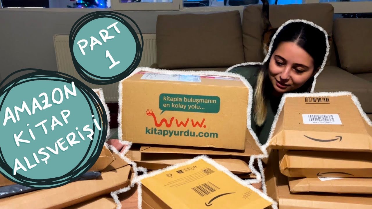 Amazon İndirimlerinden Kitap Alışverişi | Kargoları açıyoruz! Part 1 #kitapalışverişi