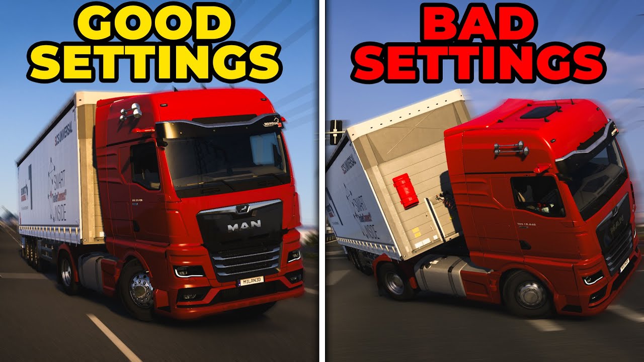 ЛУЧШИЕ НАСТРОЙКИ ETS2, О КОТОРЫХ ВАМ НУЖНО ЗНАТЬ