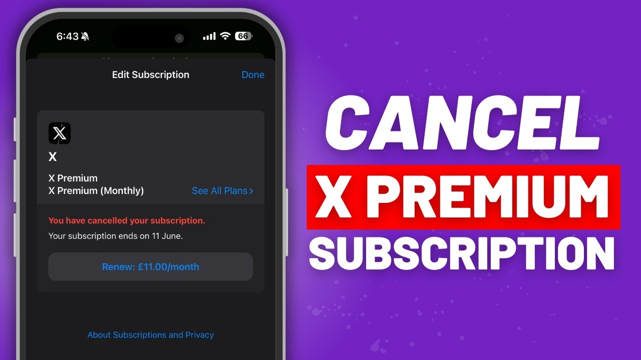 How to Cancel X Premium Subscription - Cancel Twitter Blue
