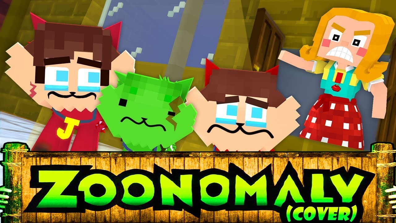 Mikey Stole JJ`s TRANSFORMER GIRL | Zoonomaly Theme Song (COVER)