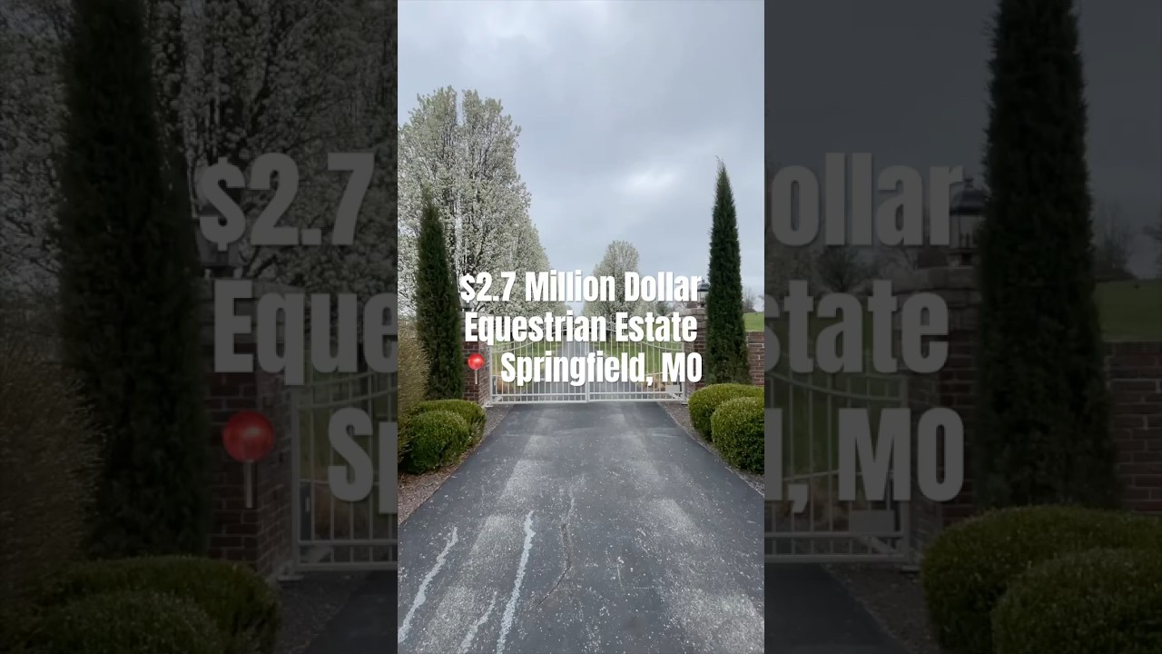 $2.7 Million Equestrian Estate in Springfield, MO 🤩