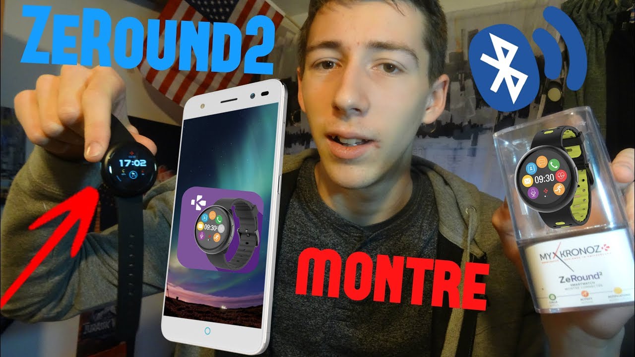 Montre Connectée MyKronoz ZeRound 2 - L’application ZeRound2