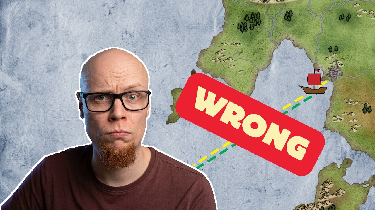 The Ocean Is Not a Road: Fix Your Fantasy Map
