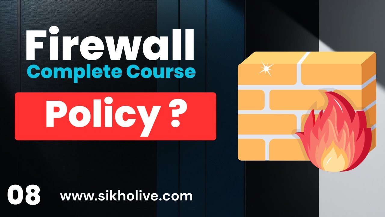 How to Configure Firewall Policy for Inbound and Outbound Traffic in Hindi 🔥 Step-by-Step