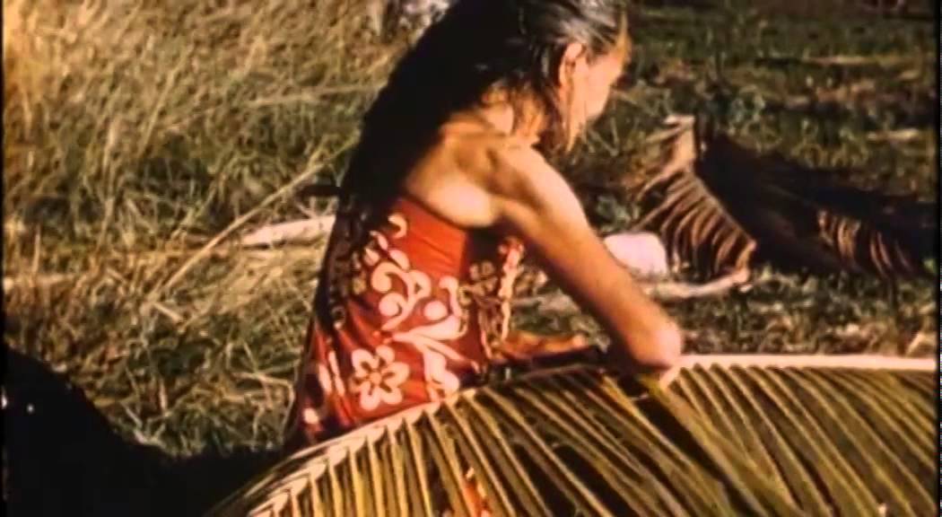 Utilisation du cocotier et du bambou. Si Tahiti m'était conté