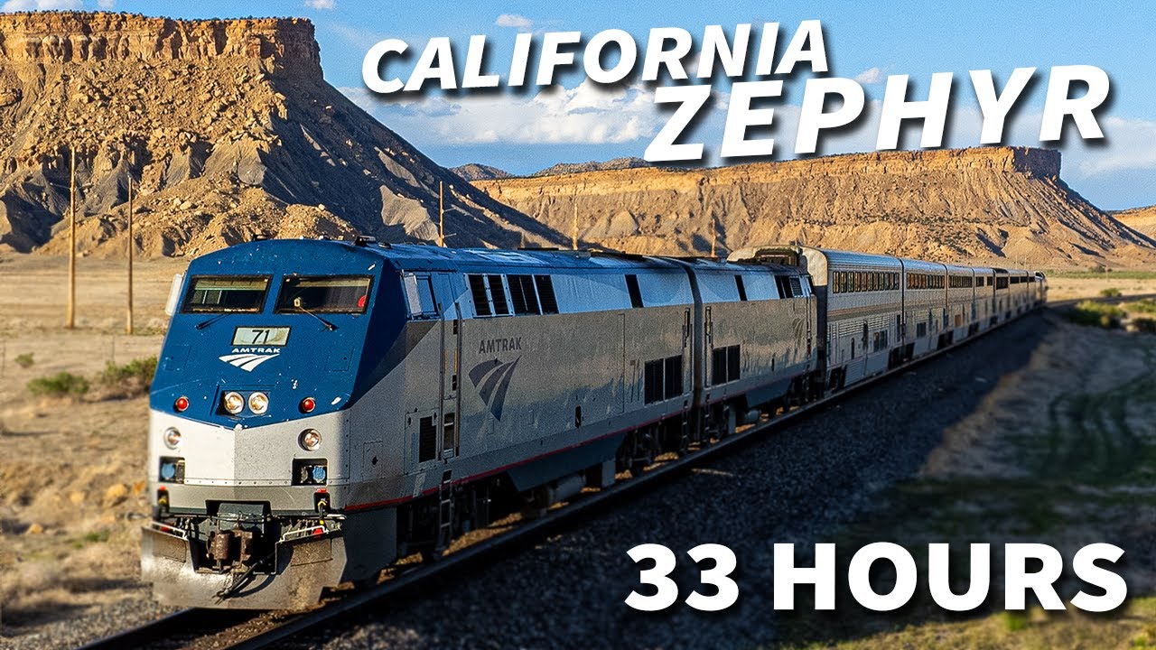 Is this America's Most STUNNING Train? - Amtrak California Zephyr