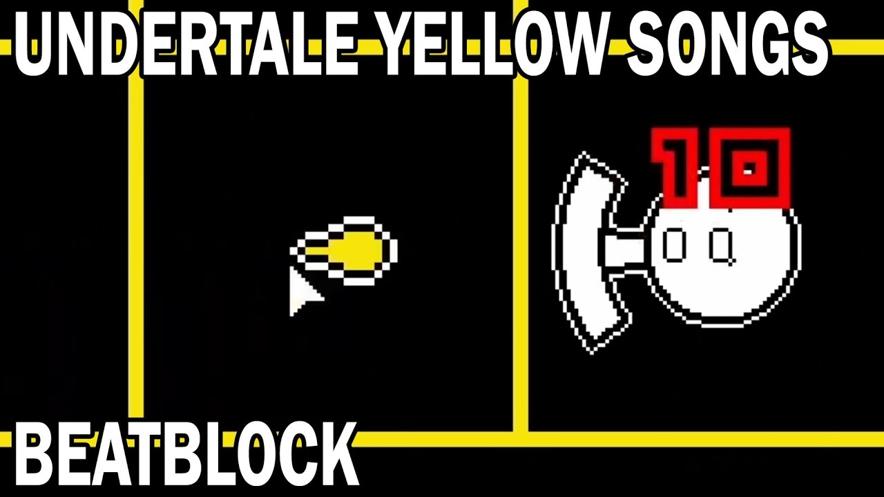 Песни Undertale Yellow!! | BeatBlock