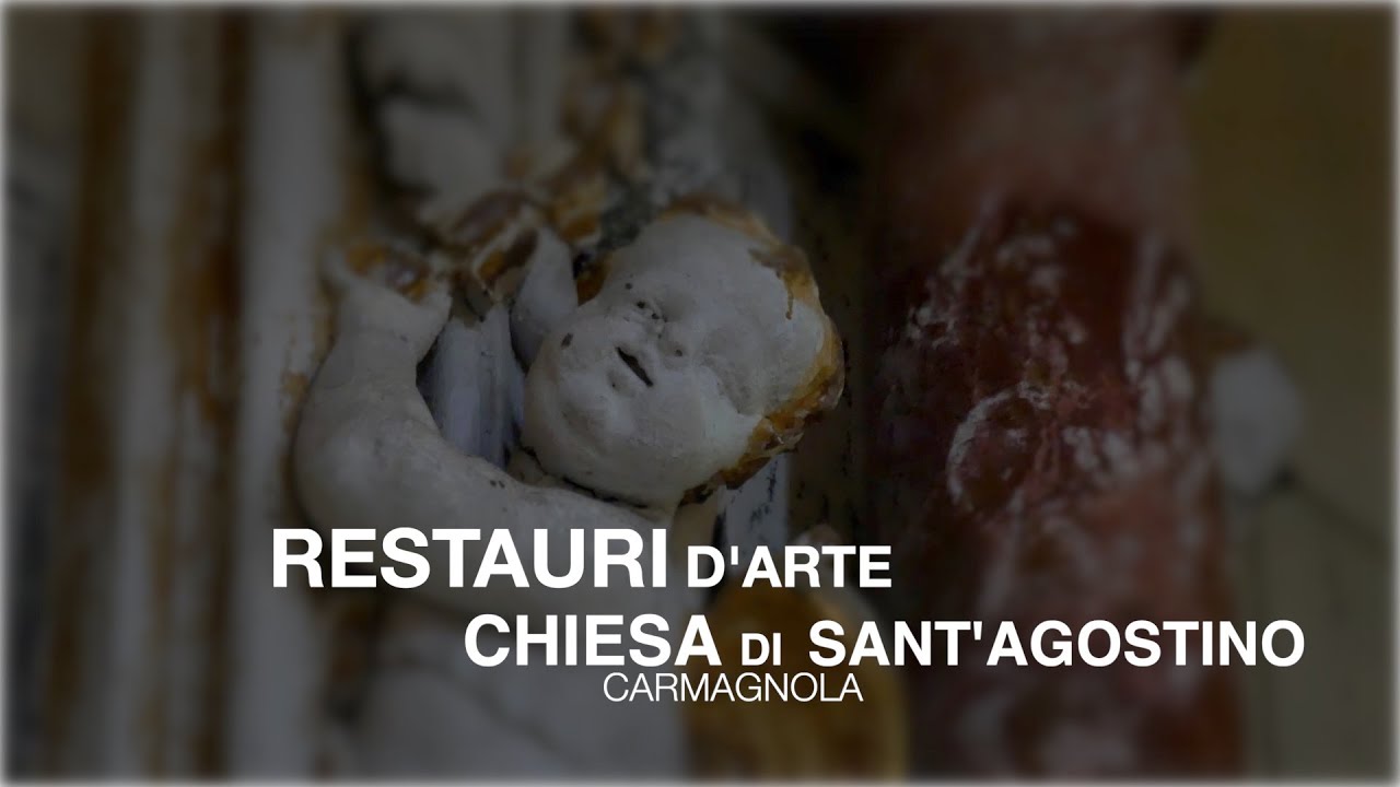 Restauri d'arte: la chiesa di Sant'Agostino di Carmagnola