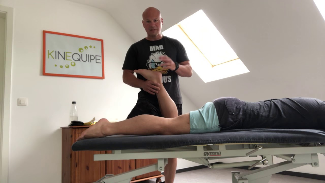 Examen & Mobilisations de l’articulation tibio&sous talienne en TMO
