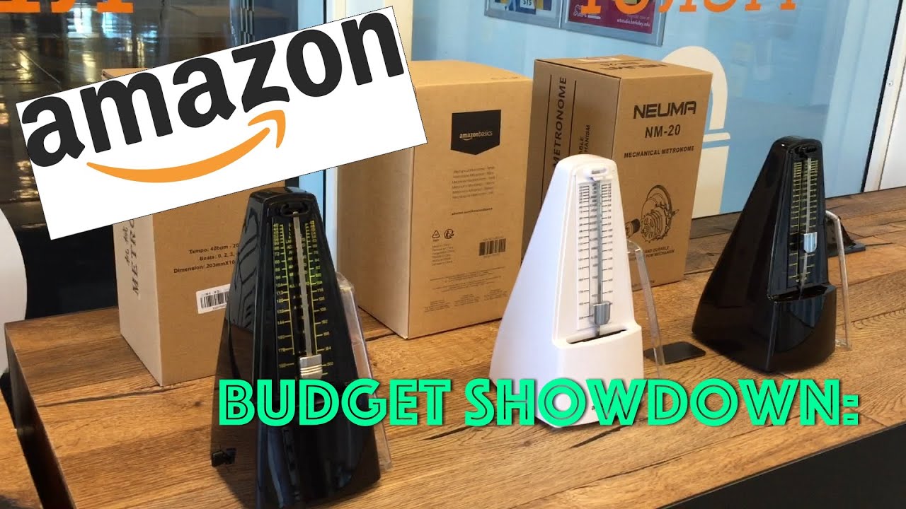 Neuma v. AmazonBasics v. Cantus Mechanical Metronome (Amazon Budget Showdown)