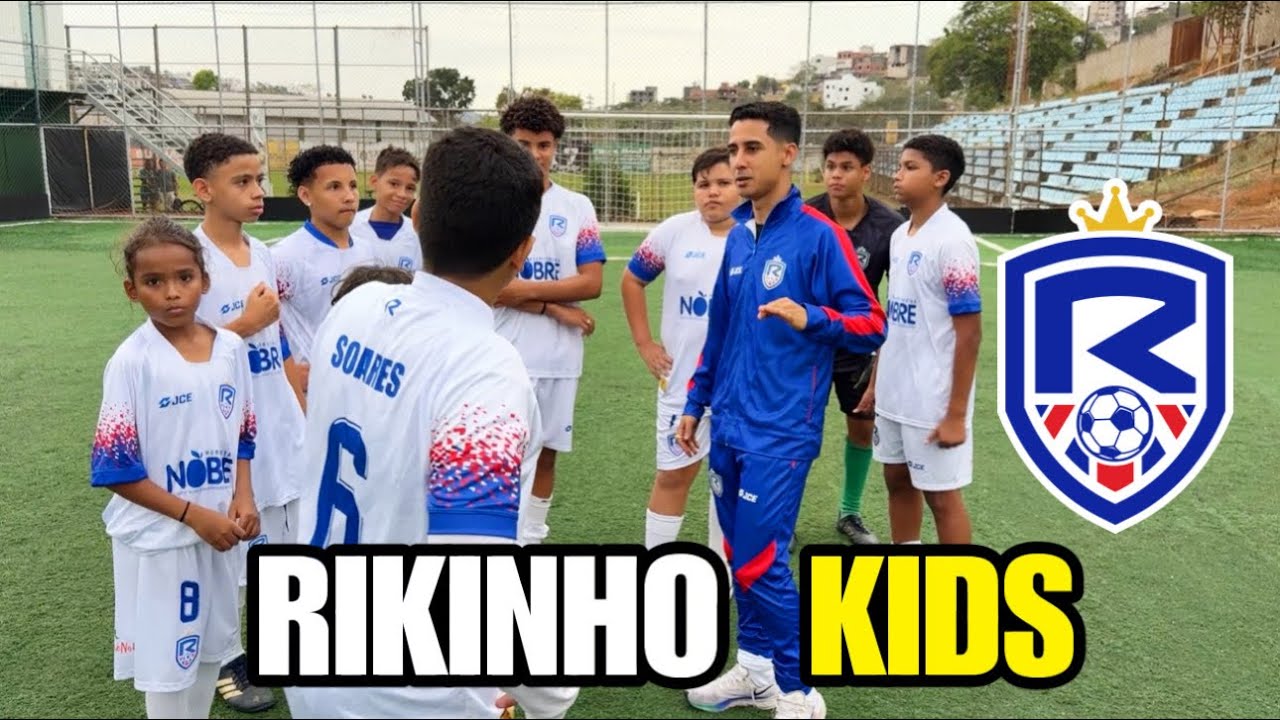 RIKINHO KIDS EM CAMPO! CONTRATEI NOVOS JOGADORES