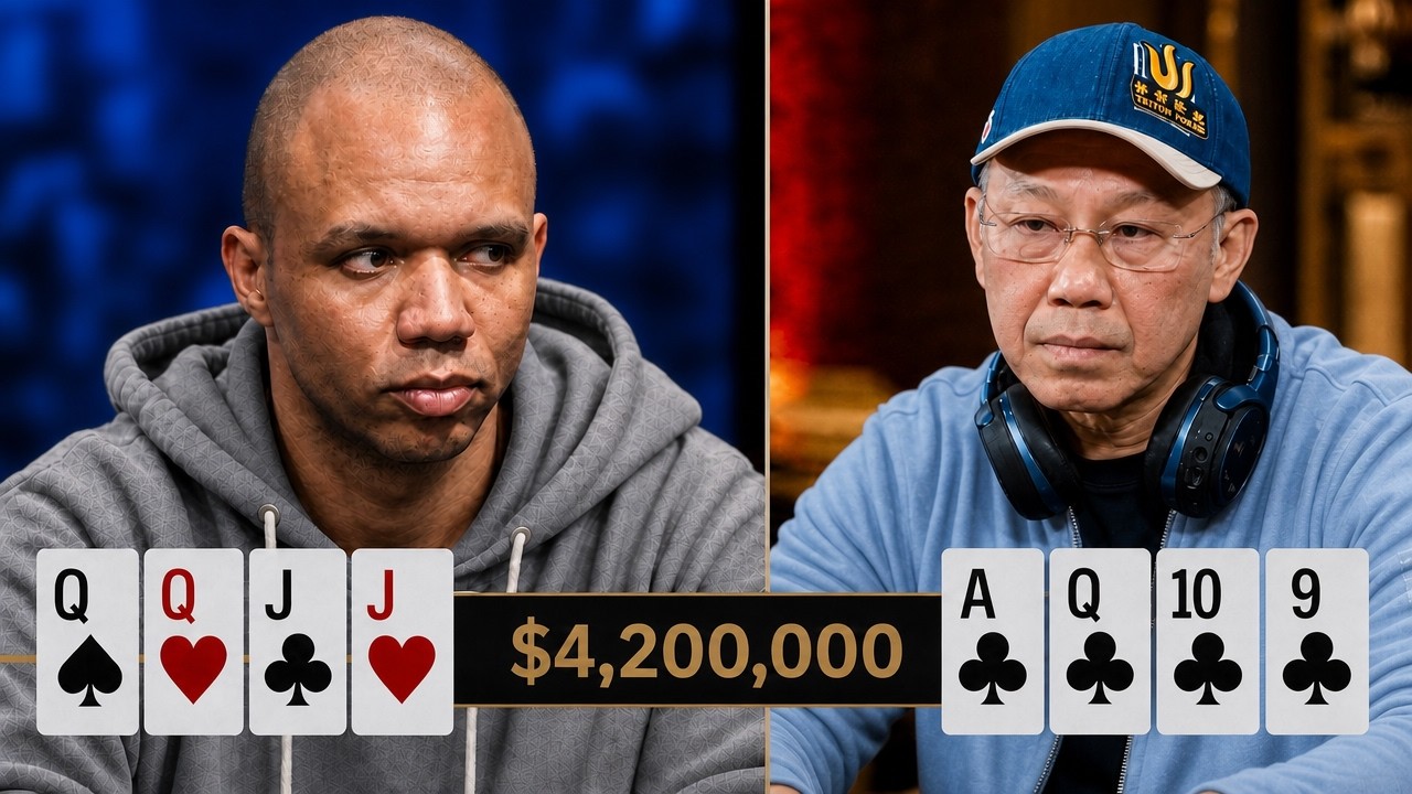 Phil Ivey BATTLES in a $4,200,000 PLO Final Table!