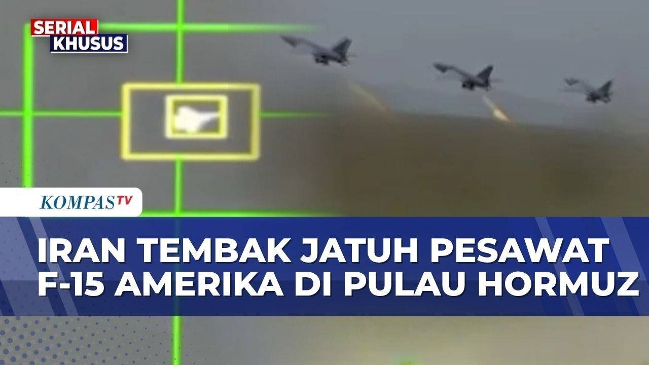 Terbaru! Iran Rilis Video Cegat F-15 AS di Hormuz, Israel Hancurkan Jembatan Lebanon