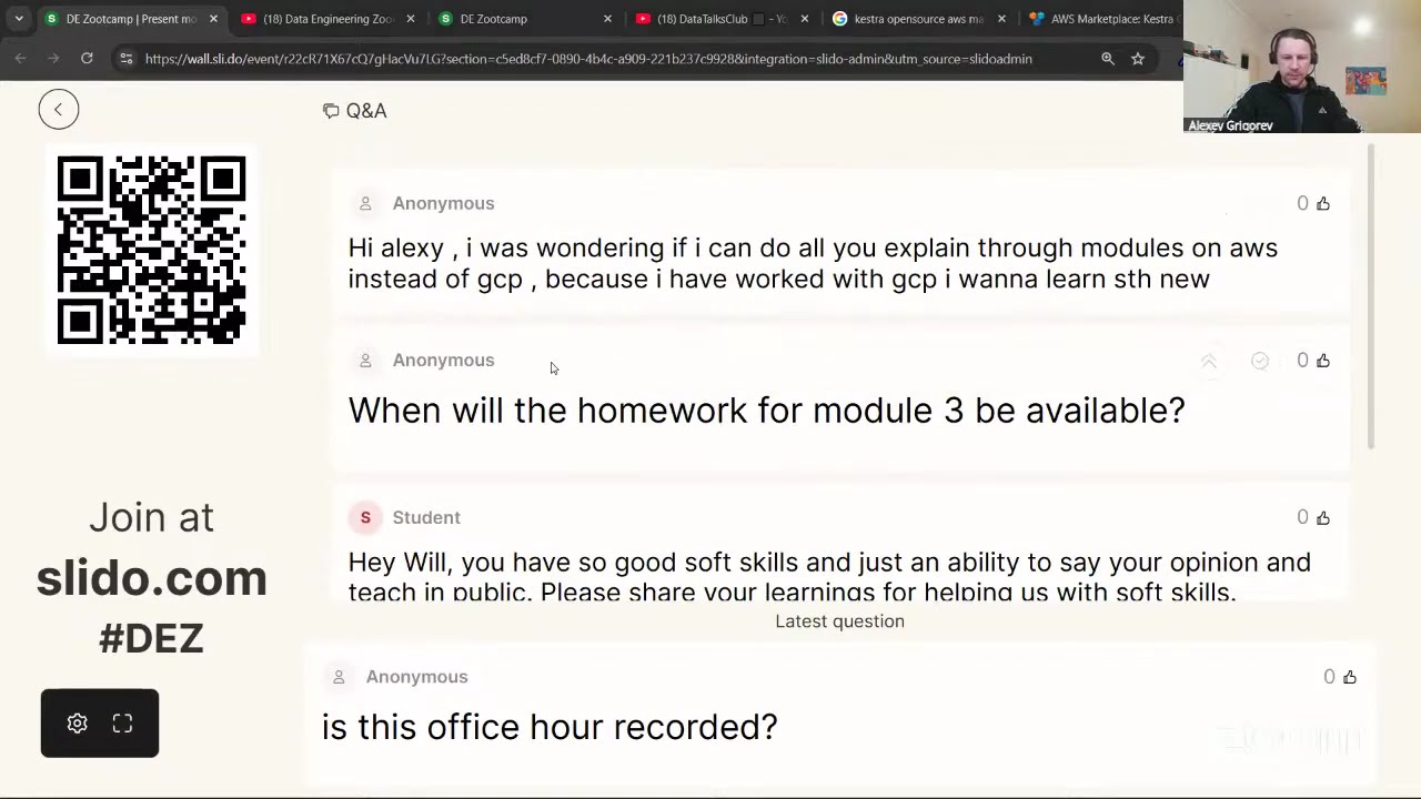 Data Engineering Zoomcamp 2026 - Kestra Office Hours