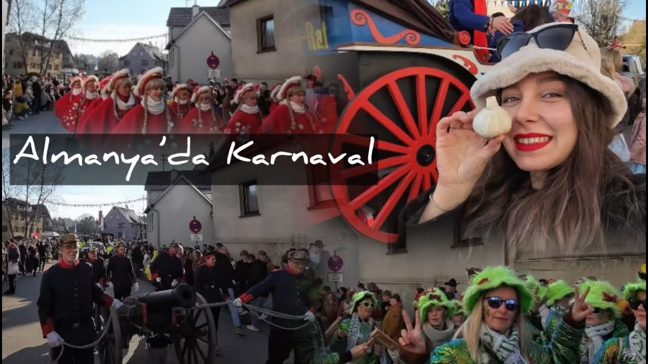 ALMANYA’DA KARNAVAL 2025 | Renkli Kostümler, Sokak Festivali ve Kutlamalar 🎉