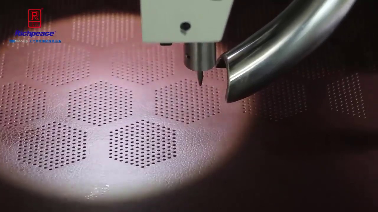 Single Needle CNC Leather Sewing & Perforation machine