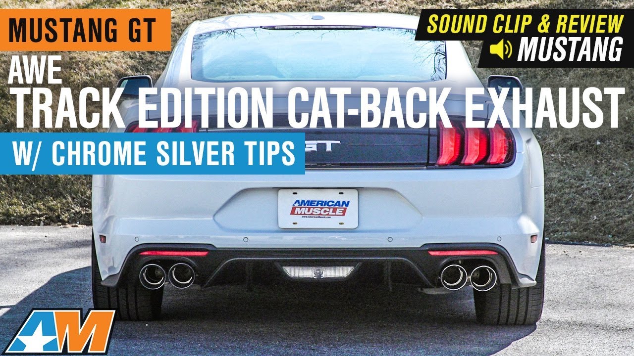 2018-2019 Mustang GT AWE Track Edition Cat-Back Exhaust Sound Clip & Review