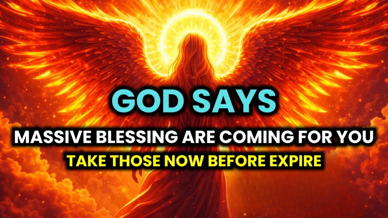 🔴RED ALERT! ONLY 4 MINUTES LEFT! ARCHANGEL MICHAEL SAYS YOUR MASSIVE BLESSING HAS ARRIVED BUT..THIS!