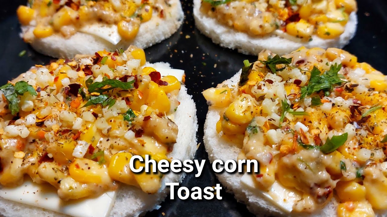 Cheesy Corn - Toast || Kid's special recipe || Yummy cheese sandwich 🥪 😋