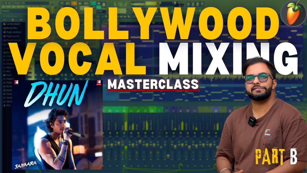 How to Mix Bollywood Song Vocals | Dhun Song Vocal Mixing Tutorial | FL Studio