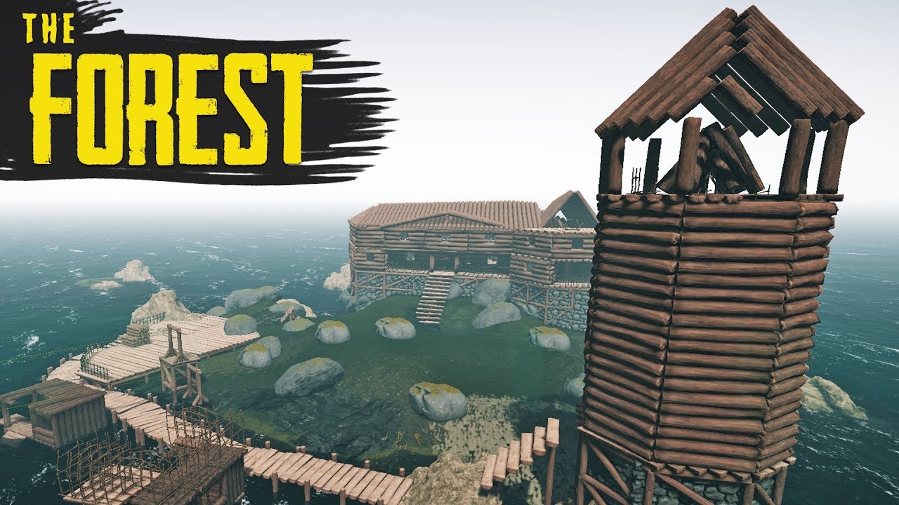 THE LIGHTHOUSE! The Forest Hard Survival S3 Episode 39